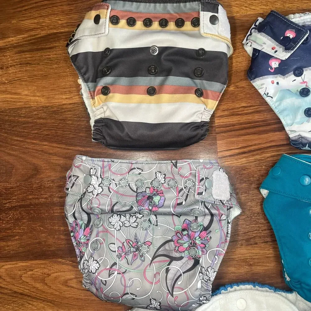 O.N.E. GrowVia Cloth Diapers All In One Reusable Baby Bundle